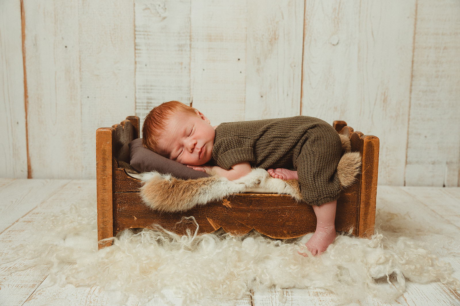 Babyfotografie zeigt die ersten Tage eines Neugeborenen